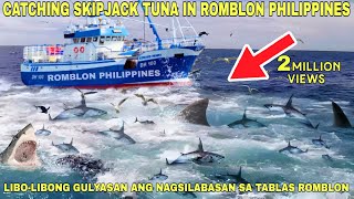 CATCHING SKIPJACK TUNA IN ROMBLON PHILIPPINES  KAWAN NG GULYASAN SA TABLAS ROMBLON [upl. by Alleahcim516]