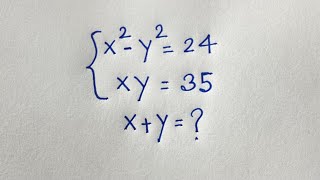 A Nice math olympiad Algebra problem Solve Find value of xy [upl. by Busch131]