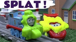 Thomas And Friends Take N Play Spills amp Thrills Toy Train Racing [upl. by Siari]