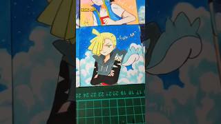 Drawing Gladion from Pokemon short drawing pokemon [upl. by Savage]