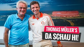 Doppelinterview der FC BayernRekordspieler Thomas Müller und Sepp Maier [upl. by Aryk]