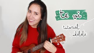 Te vi Piso 21 TUTORIAL UKELELE [upl. by Coplin]