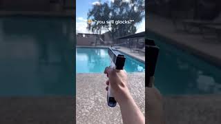 Water Glock with a switch💦🔫 check pin comment🤫 [upl. by Eanar]