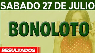 Resultado del sorteo Bonoloto del Sábado 27 de Julio del 2024 [upl. by Abel514]