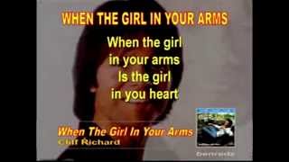 Cliff Richards When The Girl In Your Arms  Mars1721 Cover [upl. by Ume]