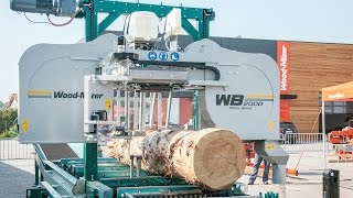 WoodMizer WB2000 Wideband Sawmill [upl. by Annor]