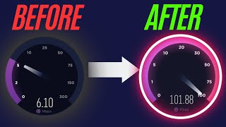 Make Your WiFi and Internet Speed Faster On Windows 111087 2024 [upl. by Ydarg]