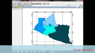 Instalasi Arcview Gis 33 Registrasi Titik Koordinat dengan Register Transform ToolMenggambar Peta [upl. by Violeta]