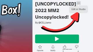 How To Copy A Uncopylocked Game In Roblox [upl. by Margi]