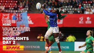 France and Ireland play out nail biting Quarter Final  Day 2 Vancouver Highlights [upl. by Myrwyn394]