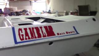 Gambler Bass Boat Restoration 6 [upl. by Natala]