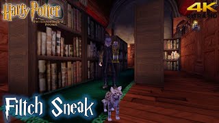 Harry Potter And The Philosophers Stone PC Movement Mod Filch Sneak 4K [upl. by Mchenry]