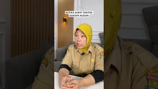 KETIKA SURAT DOKTER DIJADIIN ALESAN shorts [upl. by Almeida]