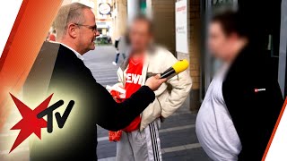 Menschen vor dem Jobcenter Arbeit anbieten Das stern TVExperiment  stern TV [upl. by Nosam]