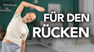 Rückenschmerzen Meine 10 Minuten Rückenübungen für jeden Morgen [upl. by Son563]