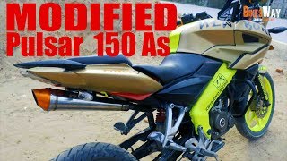 Modified Pulsar 150 AS in india [upl. by Nylegna393]