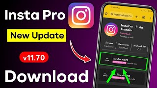 How to Download Insta Pro New Version 2024  insta pro new update kaise karen 2024 [upl. by Anhavas]