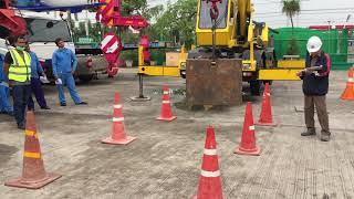 Mobile Crane Operator Practical Exam [upl. by Wunder]