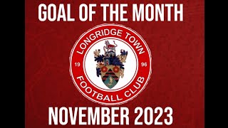 LTFC Goal Of The Month November 2023 [upl. by Finah]