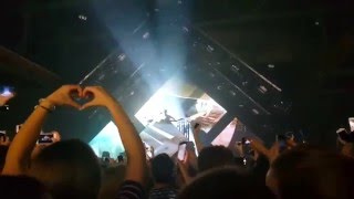 Kygo  Wait by M83 Remix Live at Zenith Munich Germany 08042016 [upl. by Jacoba]