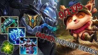 NAUTILUS ONLY TOP RANKED CLIMB EP10 I MADE TEEMO END 011 [upl. by Frydman]