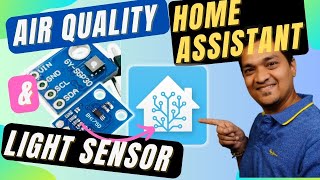 I Built An Air Quality Monitor For Home Assistant With ESP32  CO2 amp TVOC  SGP30 amp BH1750  ESPHome [upl. by Gav]