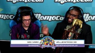 Momocon 2017 YP  Fatality and NRG  Nairo Interview [upl. by Lehcnom]