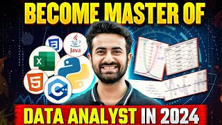 How to become Data Analyst in 2024🧐🤔 Complete roadmap of Data Analyst [upl. by Seko360]