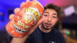 Black Cherry Warheads Soda Review [upl. by Assiren]