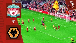 Liverpool vs Wolves Premier League 202324 FC 24 [upl. by Gilbert]