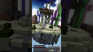 The EASIEST Bedwars win EVER minecraftshorts [upl. by Drofub]