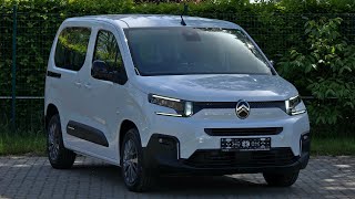 NEW 2024 Facelift Citroën Berlingo PLUS M 12 PureTech 130 Icy White [upl. by Edialeda]