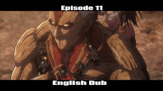 Attack on titan season 2 episode 11 english dub part 2 of 5 [upl. by Lally]