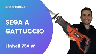 Recensione sega a gattuccio Einhell TeAp 750 e  750 W [upl. by Asserat]