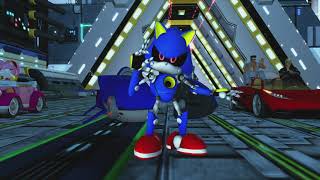 Sonic amp SEGA All Stars Racing  Egg Hanger Metal Sonic [upl. by Arlie]