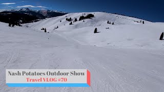 Skiing at Vail Mountain  Back Bowls amp Blue Sky Basin [upl. by Alviani]