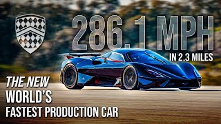 OFFICIAL SSC TUATARA BREAKS WORLD RECORD [upl. by Ayote]