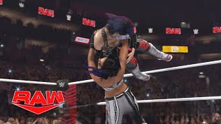 Raw  Bayley Bianca Belair amp Jade Cargill V Damage CTRL [upl. by Tucker]