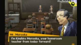 Persona 4 US First 10 Minutes Video Footage SPOILERS [upl. by Noell]