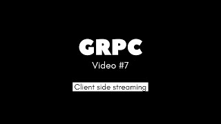 streaming in gRPC from client perspective [upl. by Nac]