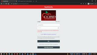 Students How to Login and Set Password in Rapid Identity [upl. by Arden381]