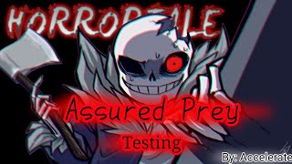 Horrortale  Assured Prey Remix Unfinish by  Accelerate [upl. by Adnamar]