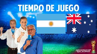 ARGENTINA vs AUSTRALIA EN VIVO  Radio Cadena Cope  Mundial Qatar 2022  Tiempo de Juego [upl. by Joed]