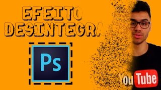 Como criar o efeito de desintegração no Photoshop  Pixel Tutoriais [upl. by Jermyn]
