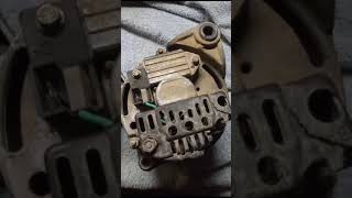 Fiat Om 40 motore diesel installare contagiri prendendo il segnale dallalternatore [upl. by Irvin47]