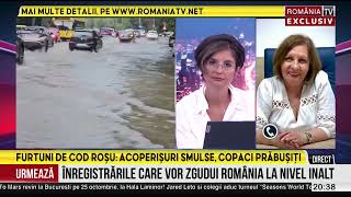 Elena Mateescu anunţă că revine canicula dar nu scăpăm de furtuni locale [upl. by Ives]