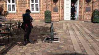 Giacometti sculpture in Holstebro [upl. by Nickey129]