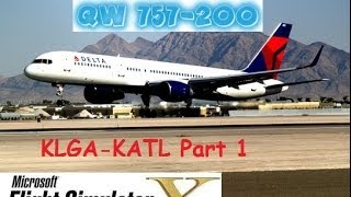 Flight Simulator X FSX  How to Fly  QW Boeing 757200 APFMCLNAVVNAVILS  Part 1 [upl. by Pittel457]