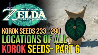 Zelda Tears of The Kingdom All Korok Seeds Part 6  Hyrule Ridge [upl. by Bascomb]