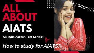 AIATS Are They Tough☠️My scoresHow to prepareIsAakashTestSeriesWorthBuyingNEET2023NEET2024 [upl. by Acissehc]